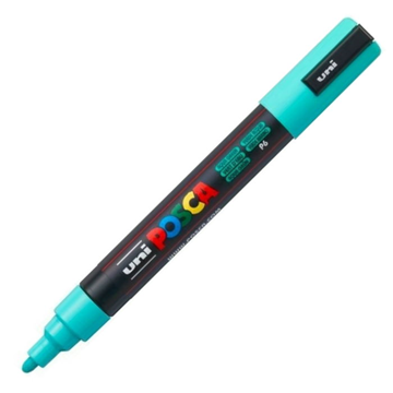 ΜΑΡΚΑΔΟΡΟΣ UNI POSCA PC-5Μ 1.8-2.5mm AQUA GREEN ΜΕΣΑΙΟΣ