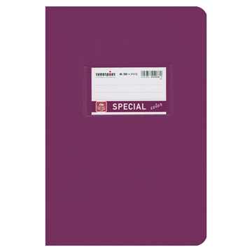 ΤΕΤΡΑΔΙΟ SPECIAL COLOR ΡΙΓΕ 17Χ25 50Φ 70gr ΜΩΒ 4074