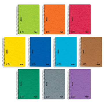 ΤΕΤΡΑΔΙΟ ΣΠΙΡΑΛ SKAG BASIC 17X25 60Φ*120σελ. ΘΕΜΑΤΑ 2 8002