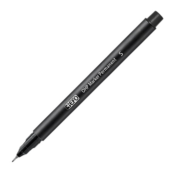 ΜΑΡΚΑΔΟΡΟΣ ΔΙΑΦΑΝΕΙΩΝ EFO S 0.4mm MEDIUM  ΜΑΥΡΟ P-620