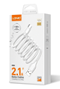 ΚΑΛΩΔΙΟ USB-C σε USB LDNIO USB-C σε USB LS372, 2.1A, 2m, λευκό