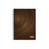 ΤΕΤΡΑΔΙΟ ΣΠΙΡΑΛ SKAG GOLD & SILVER 21X29 A4 ΘΕΜΑΤΑ 3 ΧΑΡΤΙ 80gr 90Φ N9353