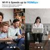 ΑΝΤΑΠΤΟΡΑΣ DUAL WIFI-BLUETOOTH POWERTECH ασύρματος USB αντάπτορας δικτύου & Bluetooth 5.3 PT-1387, 900Mbps WiFi 6
