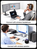 ΑΝΤΑΠΤΟΡΑΣ BLUETOOTH USAMS USB αντάπτορας Bluetooth 5.1 ZB321, μαύρος