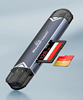 ΑΝΤΑΠΤΟΡΑΣ POWERTECH card reader PT-1343 για SD & micro SD, USB 3.2, 5Gbps, γκρι
