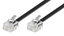 ΚΑΛΩΔΙΟ ΤΗΛΕΦΩΝΟΥ GOOBAY 50317, RJ11 6P4C, CCA, 3m, μαύρο