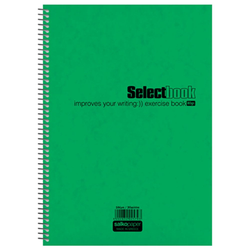 ΤΕΤΡΑΔΙΟ ΣΠΙΡΑΛ SELECTBOOK 17Χ25 2Θ.120σελ.ΚΡΕΜ