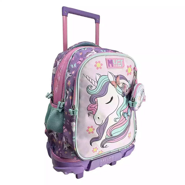 ΤΣΑΝΤΑ ΤΡΟΛΕΥ ΔΗΜΟΤΙΚΟΥ Must Team Lovely Unicorn 3 ΘΗΚΕΣ  34x20x45 εκ. 000586284