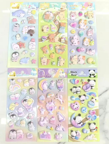 ΑΥΤΟΚΟΛΛΗΤΑ ΔΙΑΚΟΣΜΗΤΙΚΑ Squishy foam sticker 20Χ9ΕΚ. ΔΙΑΦΟΡΑ ΣΧΕΔΙΑ 13-1508