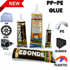 Κόλλα συγκόλλησης πλαστικών PP PE, διαφανής, εξαιρετικά ισχυρή κόλλα για πολυπροπυλένιο, πολυαιθυλένιο, ABS, PVC, PMMA