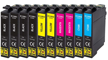 ΓΡΑΦΙΤΗΣ ΣΥΜΒΑΤΟΣ EPSON MULTI PACK ΣΥΜΒΑΤΟ INK T1281*4 + T1282*2 + T1283*2 + T1284*2