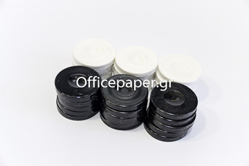 ΠΟΥΛΙΑ ΤΑΒΛΙ ΠΛΑΣΤΙΚΑ 3.5εκ.ΛΕΥΚΟ-ΜΑΥΡΟ