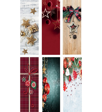 ΣΑΚΟΥΛΑ ΔΩΡΟΥ ΧΑΡΤΙΝΗ ΧΡΙΣΤ. ΔΙΑΦΟΡΕΣ ΜΠΟΥΚΑΛΙΟΥ 10x35x8cm XCHF