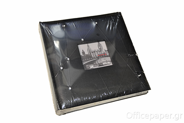 ΑΛΜΠΟΥΜ ΦΩΤΟΓΡΑΦΙΩΝ 200 ΦΩΤΟ ME ΘΗΚΕΣ  10X15cm Ζ320 ΜΑΥΡΟ ΜΕ ΣΤΡΑΣ