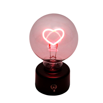 ΦΩΤΙΣΤΙΚΟ LED ΛΑΜΠΑ ΚΑΡΔΙΑ 14x8cm ME ΜΠΑΤΑΡΙΑ