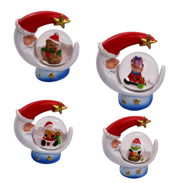 ΧΙΟΝΟΜΠΑΛΑ ΦΕΓΓΑΡΙ 4 ΣΧΕΔΙΑ ΥΨΟΣ 9cm 16698