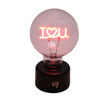 ΦΩΤΙΣΤΙΚΟ LED ΛΑΜΠΑ LOVE 14x8cm ME ΜΠΑΤΑΡΙΑ 17472