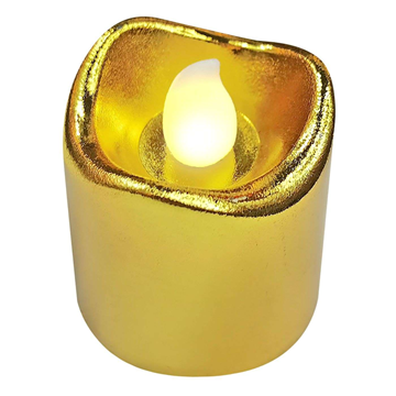 ΚΕΡΙ ΡΕΣΩ ΜΠΑΤΑΡΙΑΣ ΧΡΥΣΟ ΜΕΤΑΛΙΖΕ HALLOWEEN ΦΛΟΓΑ ΤΡΕΜΟΠΑΙΖΕΙ 4.5Χ4ΕΚ. ΤΙΜΗ 1ΤΕΜ