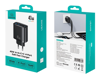 ΦΟΡΤΙΣΤΗΣ ΜΠΡΙΖΑΣ USAMS CC330, 2x USB & 2x USB-C, 40W, GaN, μαύρος