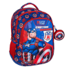 ΣΧΟΛΙΚΗ ΤΣΑΝΤΑ ΠΛΑΤΗΣ ΔΗΜΟΤΙΚΟΥ AVENGERS CAPTAIN AMERICA MUST TEAM 3 ΘΗΚΕΣ 000506282