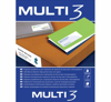 ΕΤΙΚΕΤΕΣ MULTI 3  63.5Χ72mm  Π100Φ LASER-INKJET-COPY  Νο 10493 1200 ετικέτες