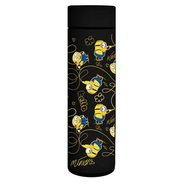 ΘΕΡΜΟΣ 500ML ΑΝΟΞΕΙΔΩΤΟ LED 6,5X22,5EK MINIONS