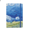 ΣΗΜΕΙΩΜΑΤΑΡΙΟ ΜΕ ΛΑΣΤΙΧΟ SALKO 9Χ14εκ.(A6) 80φ. VAN GOGH V.2 4 ΧΡΩΜΑΤΑ 4050