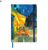 ΣΗΜΕΙΩΜΑΤΑΡΙΟ ΜΕ ΛΑΣΤΙΧΟ SALKO 14Χ21εκ.(A5) 80φ. VAN GOGH 4 ΧΡΩΜΑΤΑ 4049