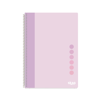 ΤΕΤΡΑΔΙΟ ΣΠΙΡΑΛ PASTEL VIBE SKAG  Α4 21Χ29 2 ΘΕΜΑΤΑ 60Φ. 80gr
