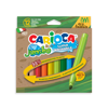 ΜΑΡΚΑΔΟΡΟΙ CARIOCA JUMBO ECO RECYCLED ΣΕΤ 12 ΤΕΜΑΧΙΑ 6mm MAXI TIP  43461