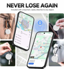 SMART TAG MILI MiTag Duo για iOS & Android συσκευές, Bluetooth tracker, λευκό