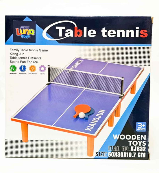 PING-PONG ΞΥΛΙΝΟ ΕΠΙΤΡΑΠΕΖΙΟ 60Χ30Χ10.7CM LUNA 000622997