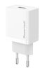 ΦΟΡΤΙΣΤΗΣ ΜΠΡΙΖΑΣ POWERTECH φορτιστής τοίχου PT-1320, 1x USB, 12W, λευκός