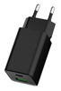 ΦΟΡΤΙΣΤΗΣ ΜΠΡΙΖΑΣ POWERTECH PT-1501, USB/USB-C, 65W, GaN, μαύρος,PD,QC4.0