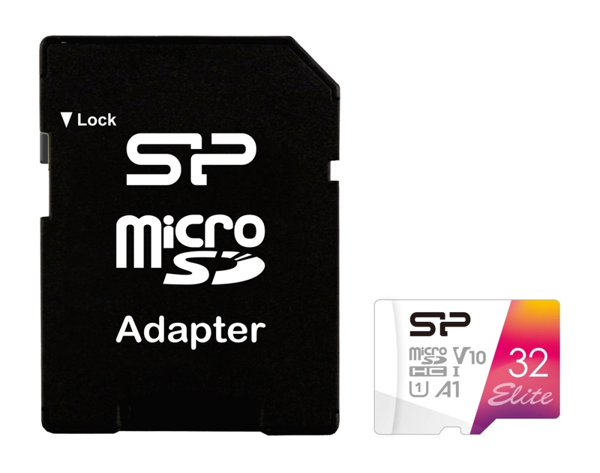 MNHMH MICRO SD SILICON POWER κάρτα μνήμης microSDXC Elite, 32GB, C10 UHS-I U1 A1 V10