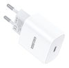 ΦΟΡΤΙΣΤΗΣ ΜΠΡΙΖΑΣ KAKUSIGA KSC-1230, USB-C, 2.4A, λευκός