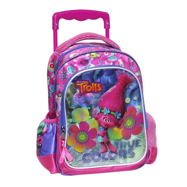ΤΣΑΝΤΑ ΤΡΟΛΕΥ ΝΗΠΙΟΥ DISNEY TROLLS 2 ΘΗΚΕΣ 27Χ10Χ31εκ.  No 345-20072