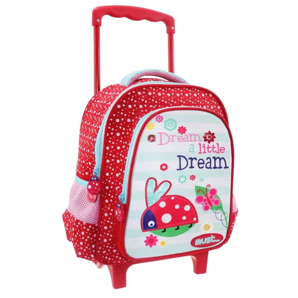 ΤΣΑΝΤΑ ΤΡΟΛΕΥ ΝΗΠΙΟΥ MUST DREAM A LITTLE DREAM 2 ΘΗΚΕΣ 27Χ10Χ31εκ.  No 000579530 2021
