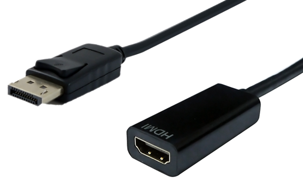 ΑΝΤΑΠΤΟΡΑΣ DisplayPort σε HDMI PTH-032, 4K, μαύρο