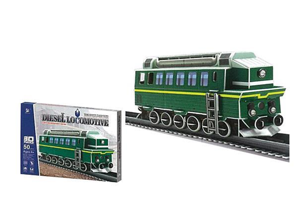ΠΑΖΛ Charmland 3D "Πετρελαιοκίνητη μηχανή" Υ12x27x7εκ. 50 τεμαχί