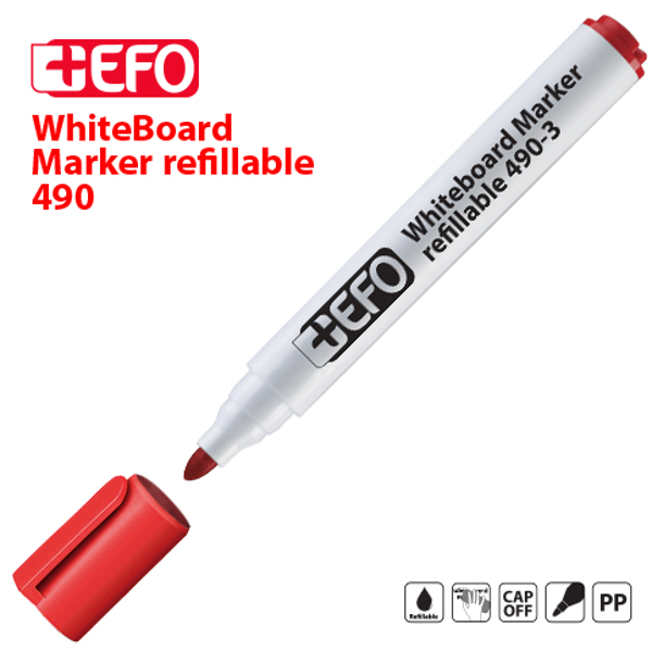 ΜΑΡΚΑΔΟΡΟΣ ΠΙΝΑΚΑ +EFO 490-3  ΚΟΚΚΙΝΟ MYTH 2-3mm