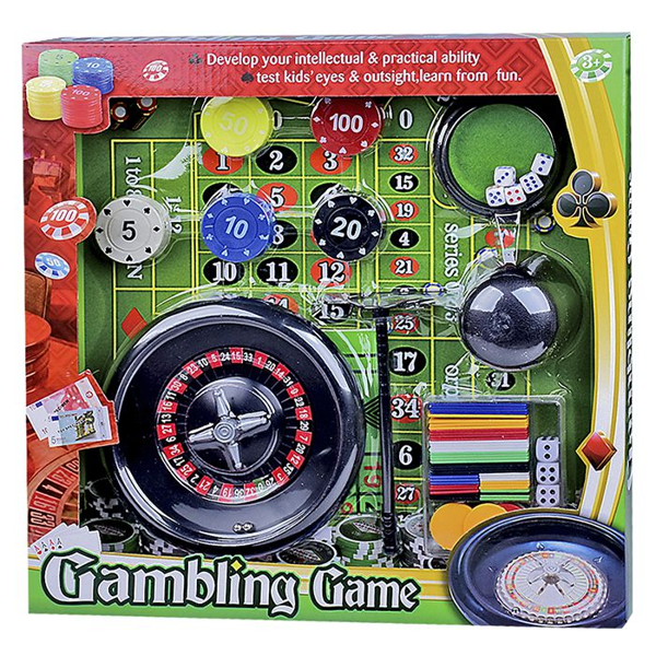 ΡΟΥΛΕΤΑ ΚΟΥΤΙ ΤΕΤΡΑΓΩΝΟ 33x33cm ToyMarkt 913048