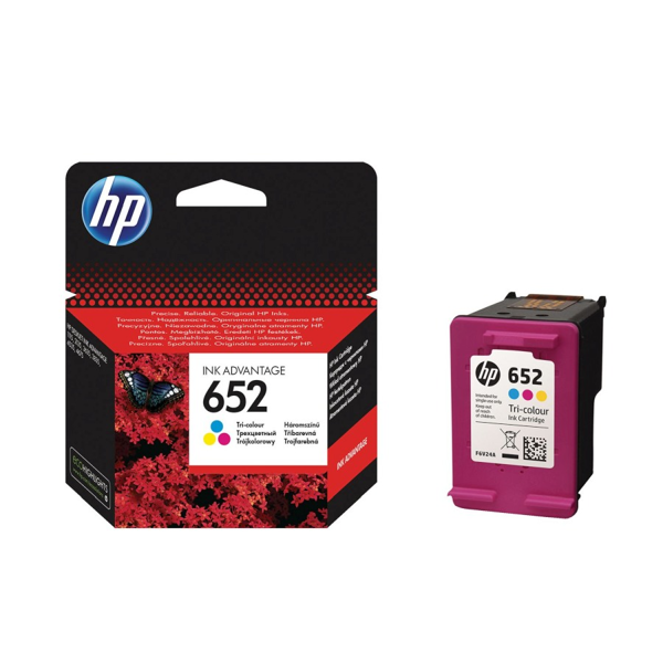 ΜΕΛΑΝΗ HP 652  COLOR F6V24AE BHL 2000 PAGES*