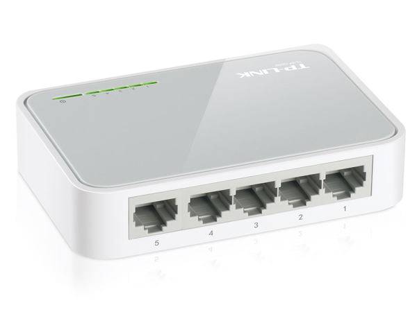 SWITCH ETHERNET TP-LINK TL-SF1005D 5 PORT  10/100Mbps GIGABYTE