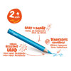 ΞΥΛΟΜΠΟΓΙΑ CARIOCA BABY+2  10TEM 3mm TIP-FALL RESISTANT ERGONOMIC