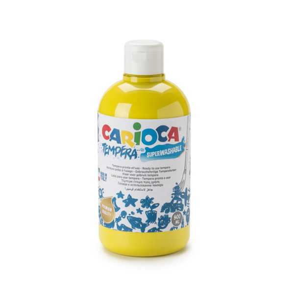 ΤΕΜΠΕΡΑ CARIOCA 500ml ΚΙΤΡΙΝΟ-YELLOW