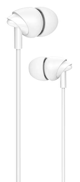 ΑΚΟΥΣΤΙΚΑ ΜΙΝΙ USAMS EP-39 WHITE 10mm 3.5mm 1.2m ME ΜΙΚΡΟΦΩΝΟ