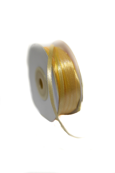 ΚΟΡΔΕΛΑ ΣΑΤΕΝΑΚΙ ΔΙΠΛΗΣ ΟΨΗΣ 0,3cm X100m ΚΡΕΜ