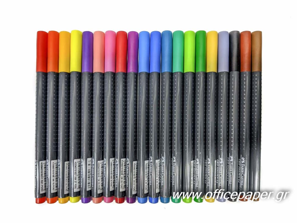 ΜΑΡΚΑΔΟΡΟΣ FABER CASTEL GRIP FINEPEN 0.4mm 1516  20 ΧΡΩΜΑΤΑ