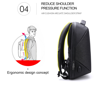 ΤΣΑΝΤΑ CITY-LAPTOP ARCTIC HUNTER ΚΑΦΕ B00193-COF